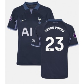 Tottenham Hotspur Pedro Porro #23 Gostujuci Dres 2023-24 Kratak Rukavima